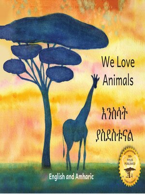 cover image of We Love Animals